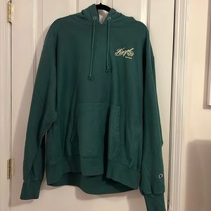 NWOT Hazel Boutique Essential Hoodie in Cactus